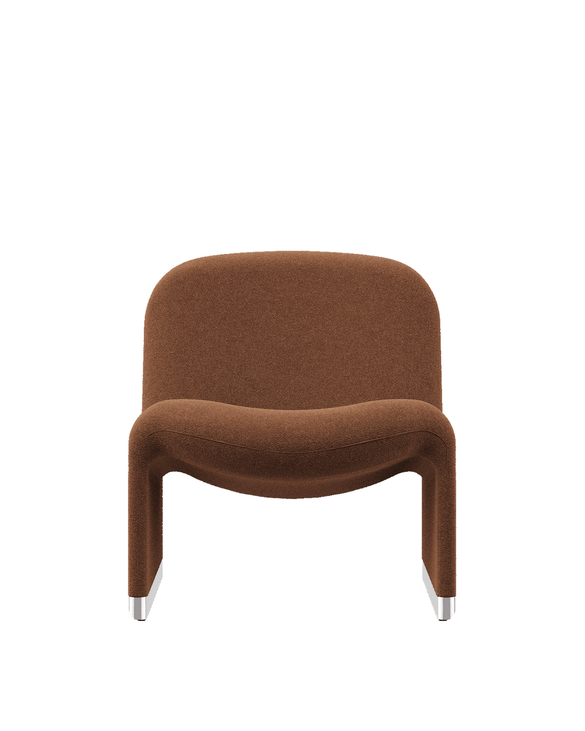 Fauteuil en laine vierge marron Alky - Anonima Castelli - The Cool Republic