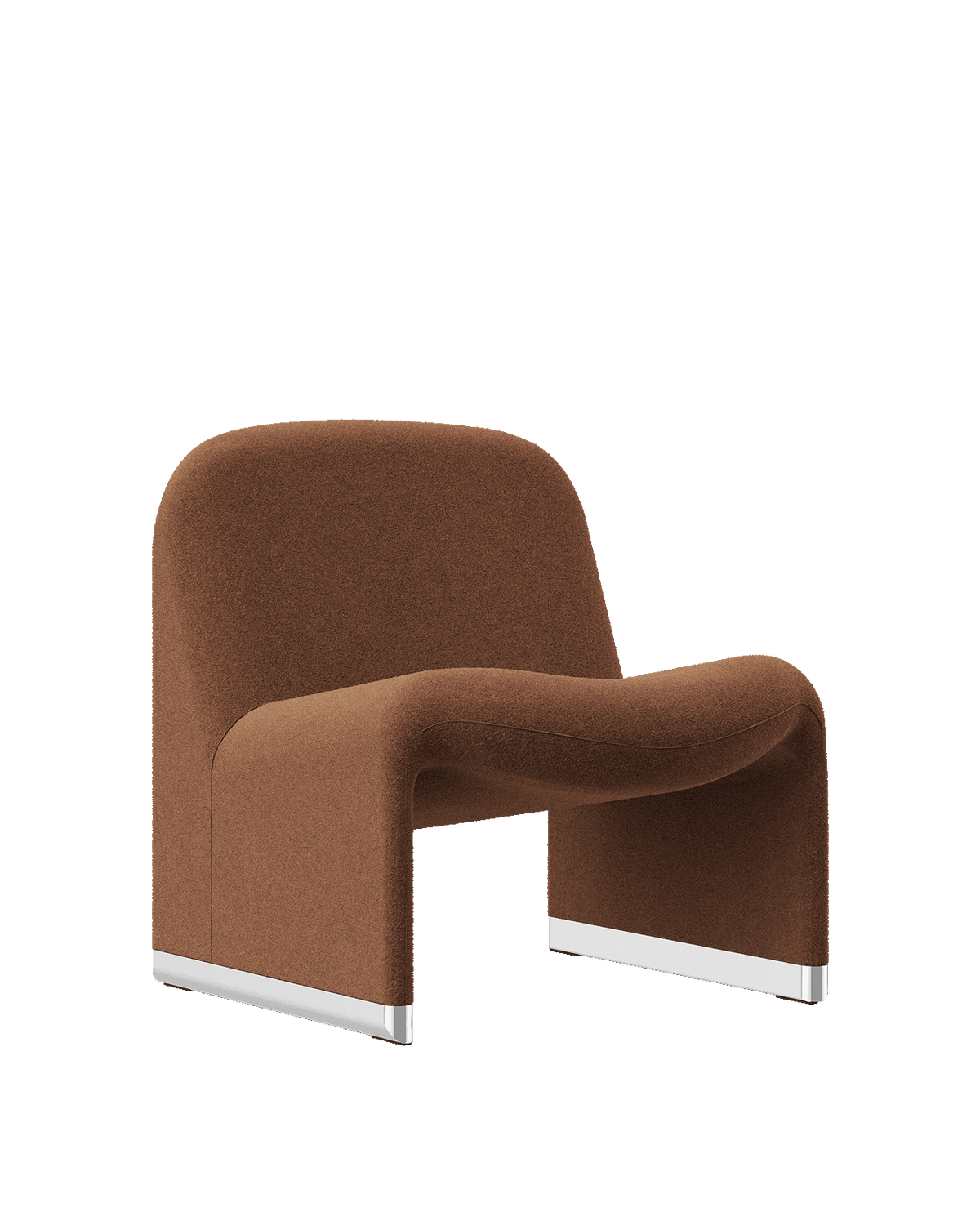Fauteuil en laine vierge marron Alky - Anonima Castelli - The Cool Republic