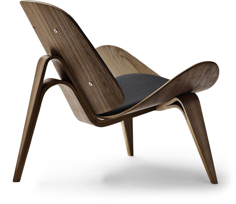 Fauteuil en noyer huilé et assise thor 301 74cm CH07 - Carl Hansen & Søn - The Cool Republic