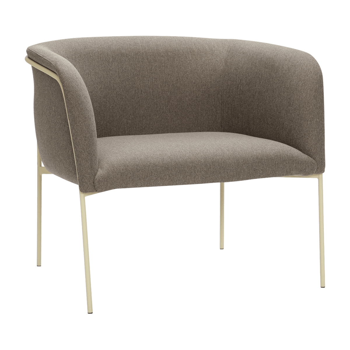Eyrie Lounge Chair Brown - Hübsch - The Cool Republic