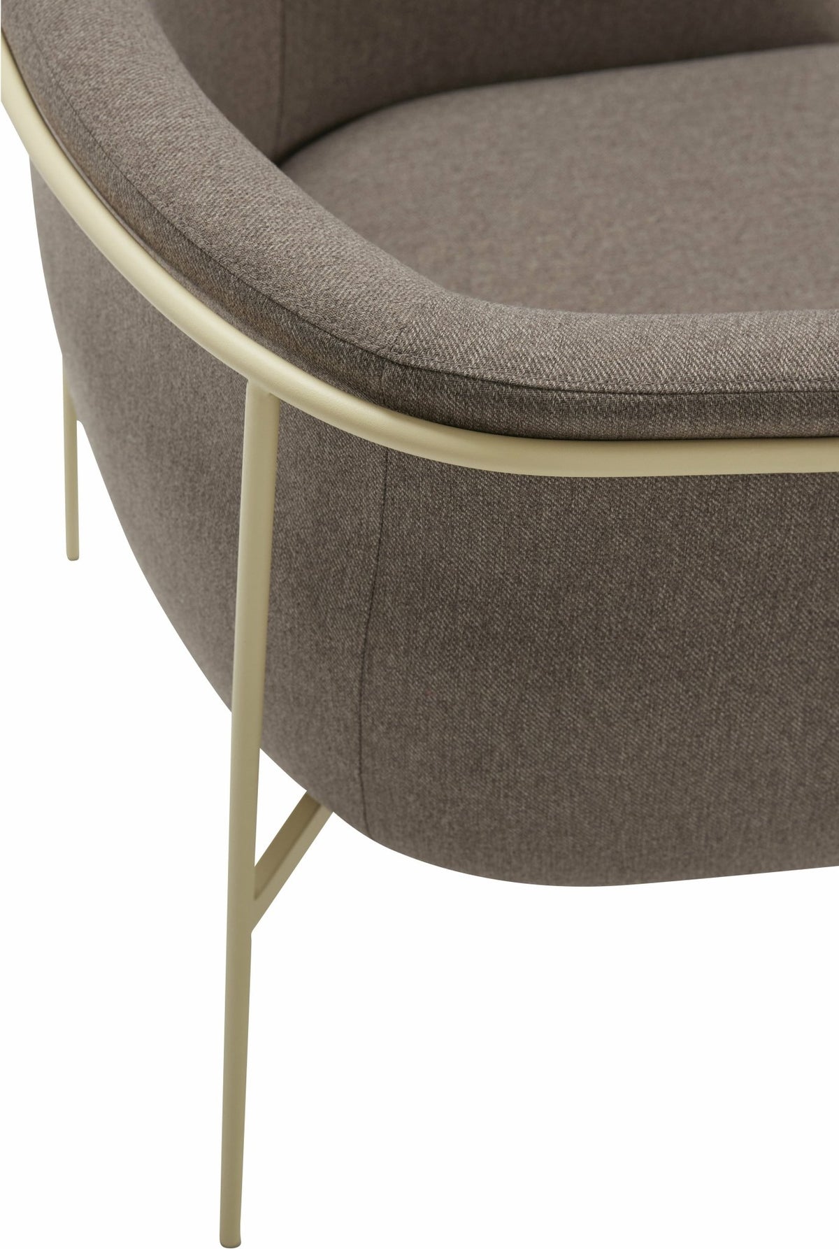 Eyrie Lounge Chair Brown - Hübsch - The Cool Republic