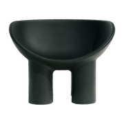 Fauteuil en polyéthylène charbon Roly Poly - Driade - The Cool Republic