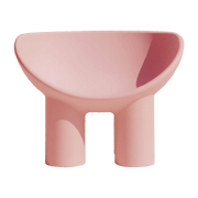 Pink polyethylene armchair Roly Poly - Driade - The Cool Republic