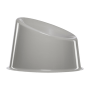 Fauteuil en polypropylène gris Panto Pop - Verpan - The Cool Republic
