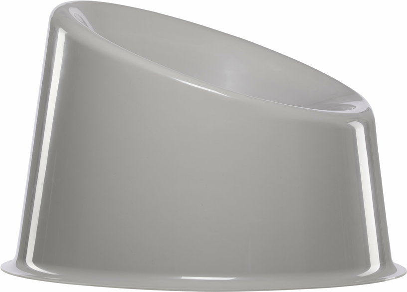 Fauteuil en polypropylène gris Panto Pop - Verpan - The Cool Republic