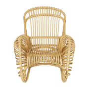 Rattan armchair 97 x 82 x 92 Boucle - KOK - The Cool Republic