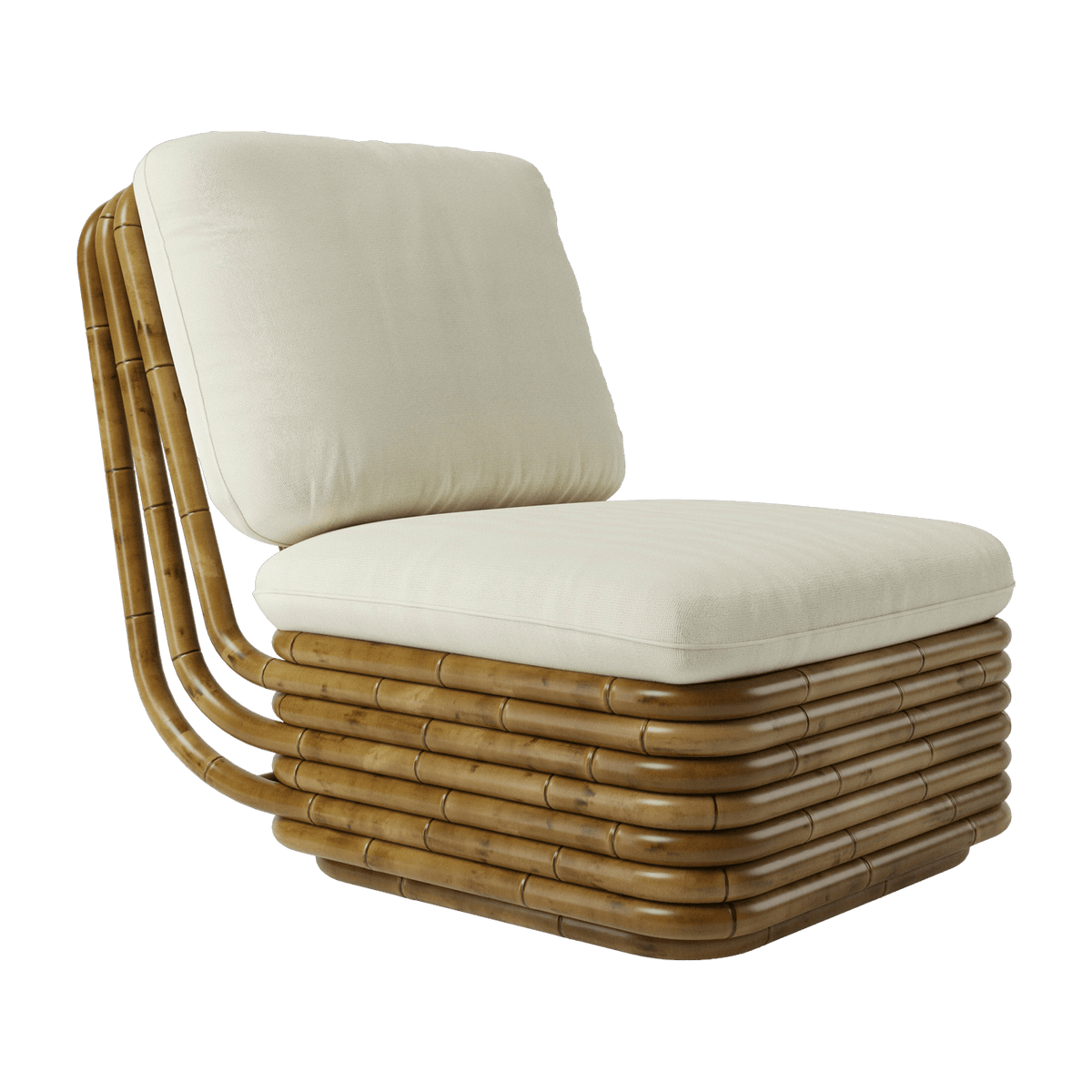 Rattan armchair Bohemian 72 - Gubi - The Cool Republic