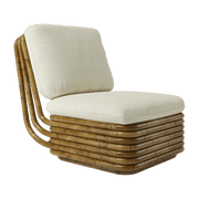 Fauteuil en rotin Bohemian 72- Gubi - The Cool Republic