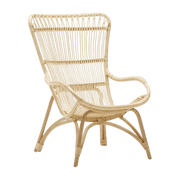 Fauteuil en rotin clair Monet - Sika Design - The Cool Republic