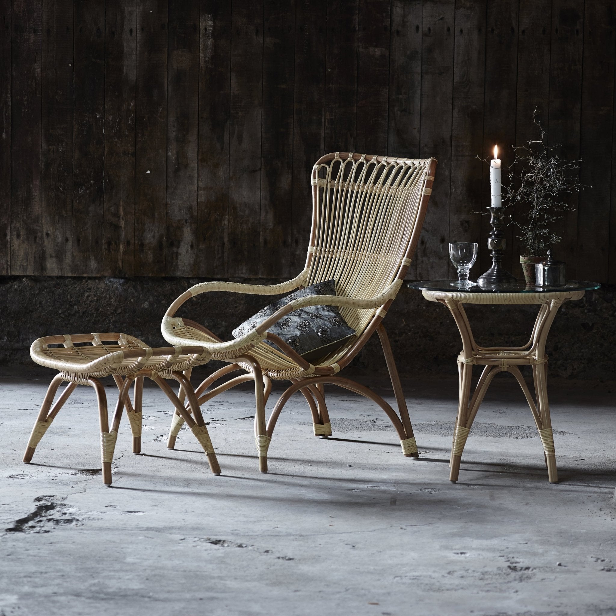 Fauteuil en rotin clair Monet - Sika Design - The Cool Republic