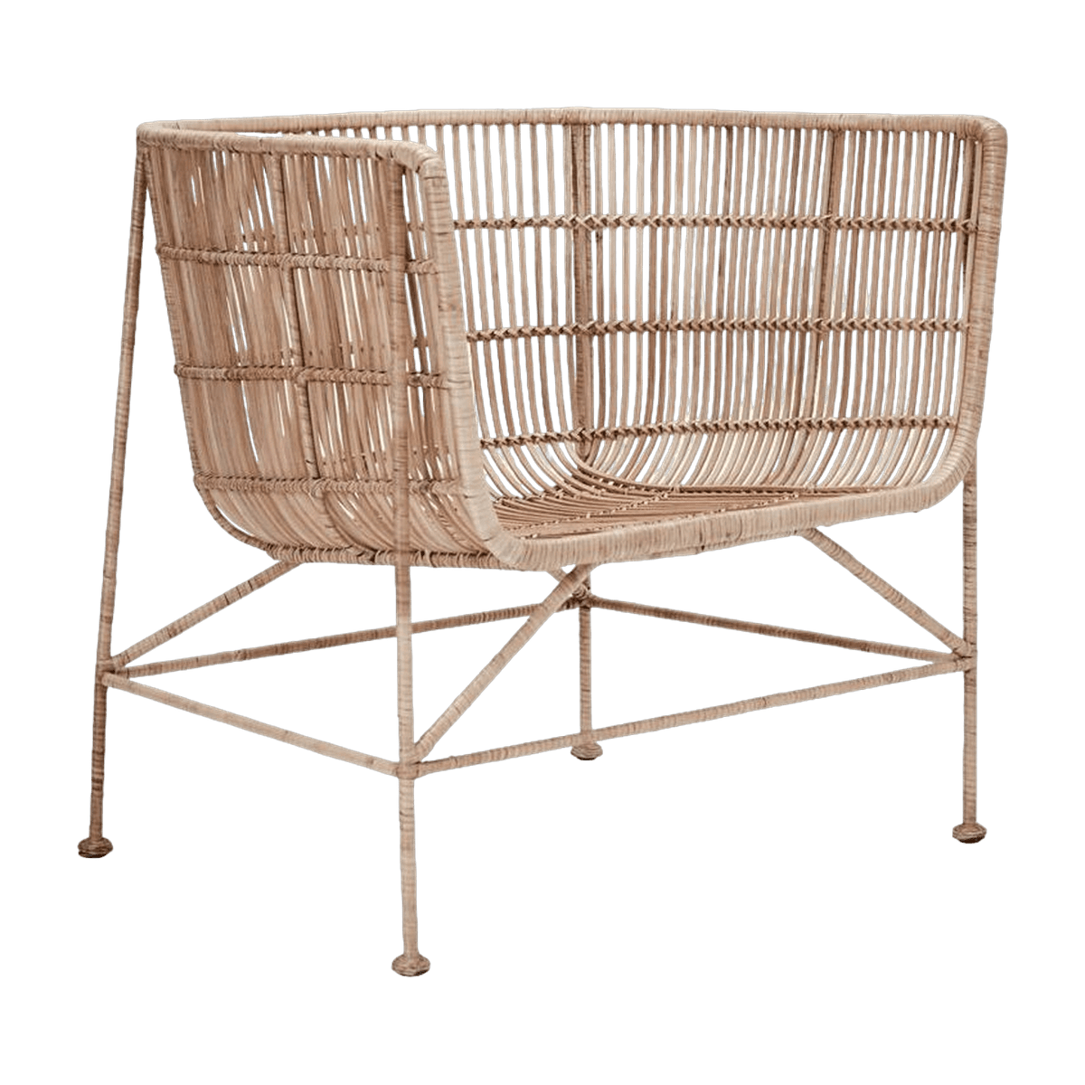 Fauteuil en rotin Coon - House Doctor - The Cool Republic
