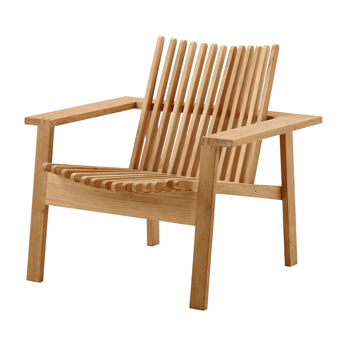 Fauteuil en teck Amaze - Cane-Line - The Cool Republic