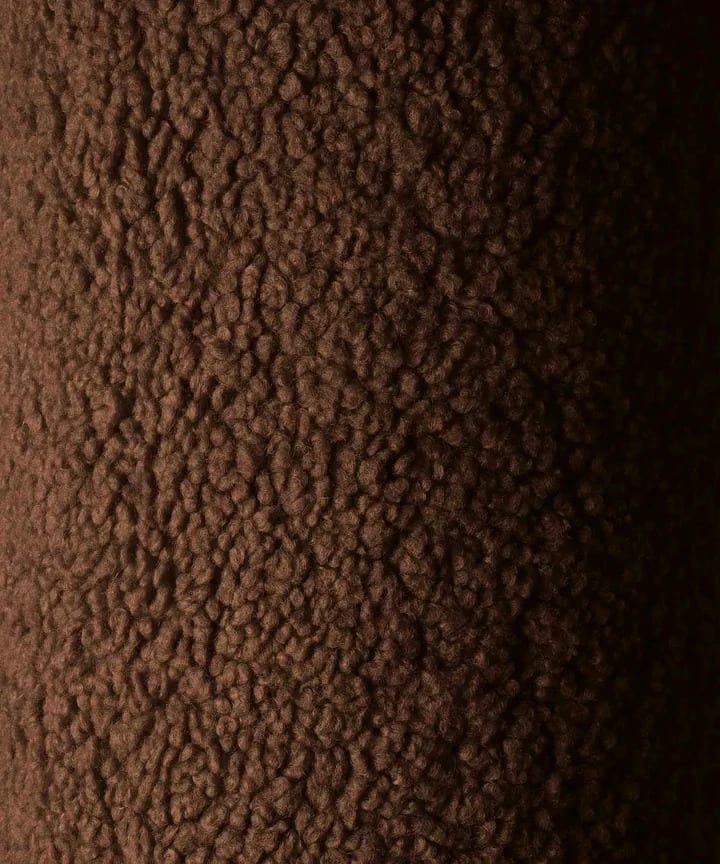 Fauteuil en teddy bouclé marron 90x82x56cm Warm Hazel - Wigiwama — vue 9