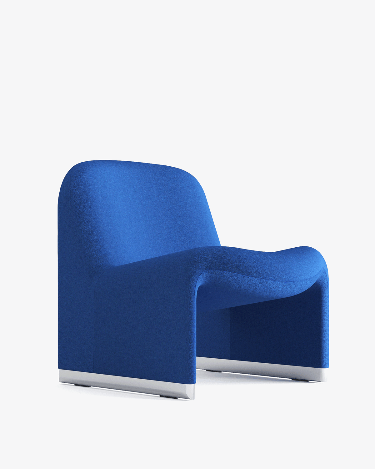 Fauteuil en tissu bleu Alky - Anonima Castelli - The Cool Republic