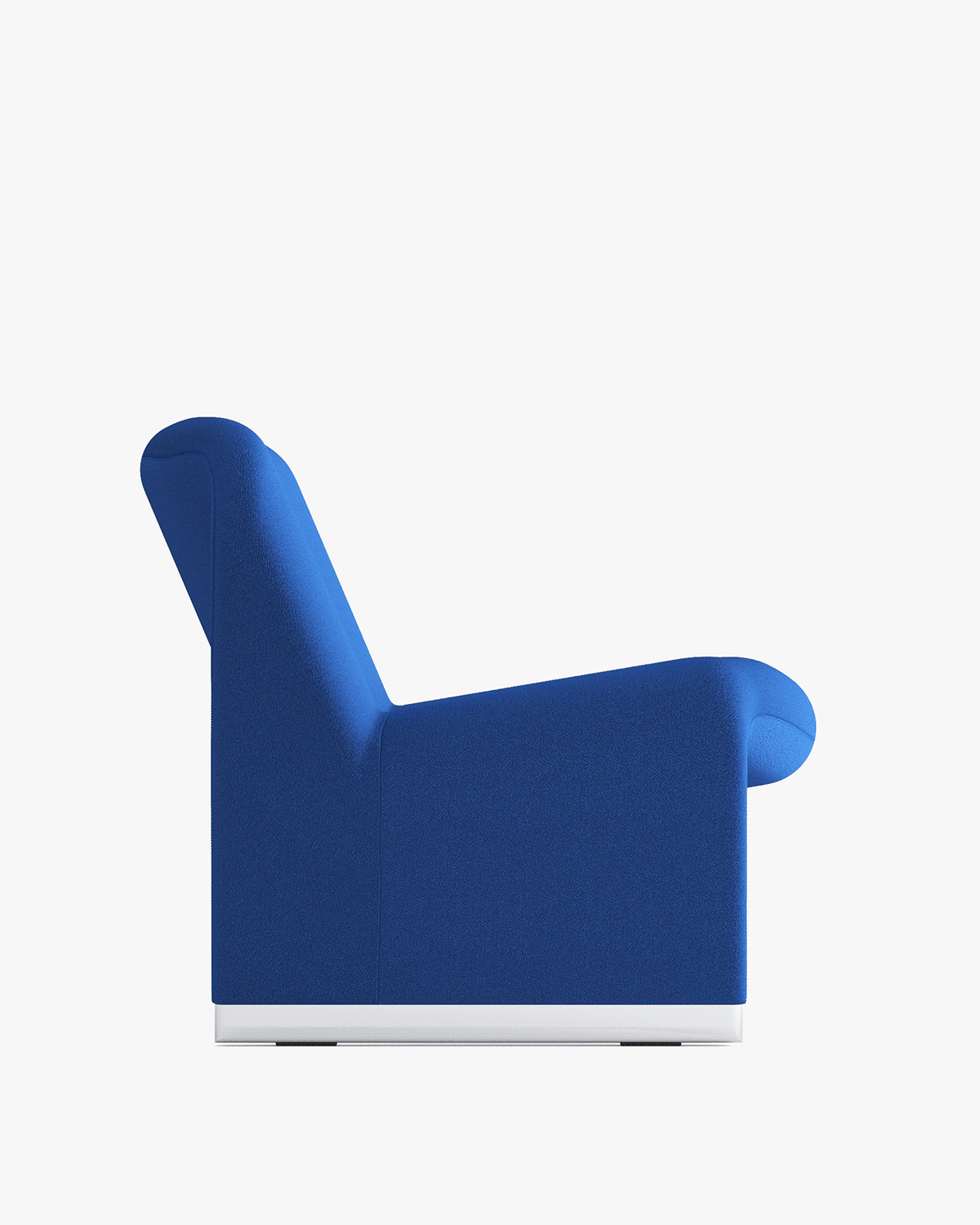 Fauteuil en tissu bleu Alky - Anonima Castelli - The Cool Republic