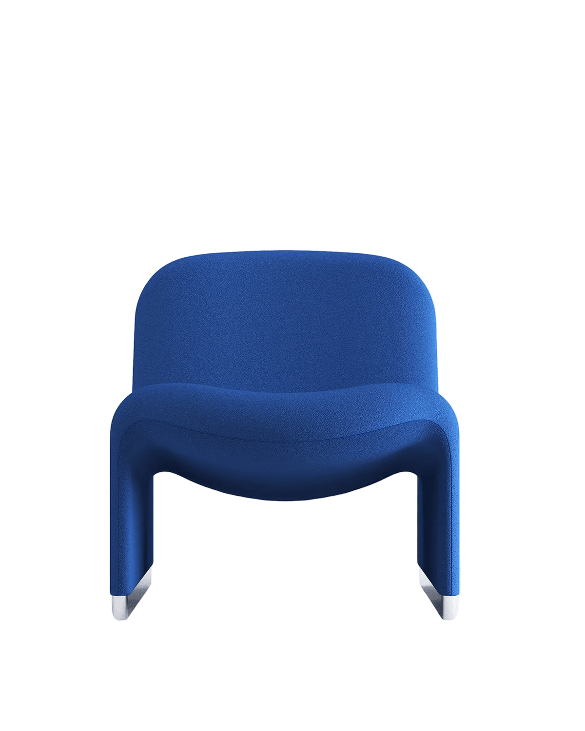 Fauteuil en tissu bleu Alky - Anonima Castelli - The Cool Republic