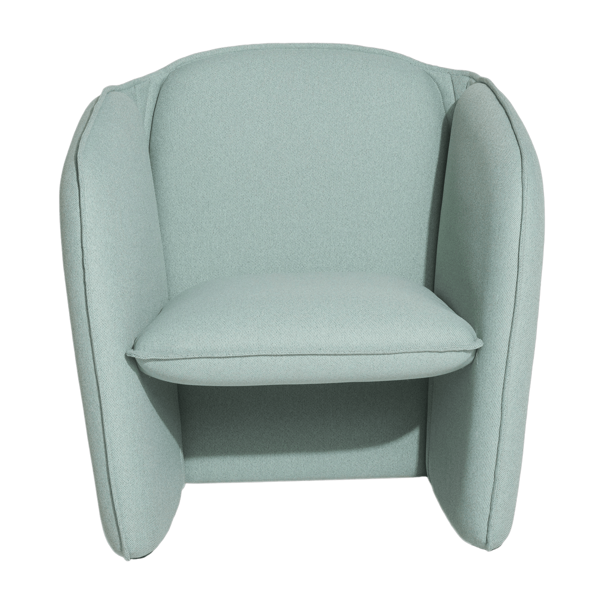 Lily light blue fabric armchair - Petite Friture - The Cool Republic