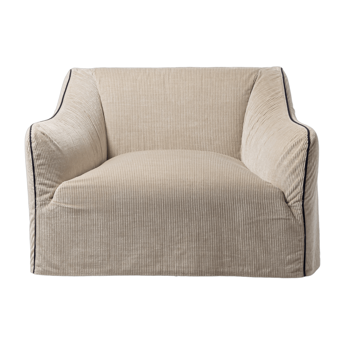 Fauteuil en tissu corduroy Saia 09 - Gervasoni - The Cool Republic