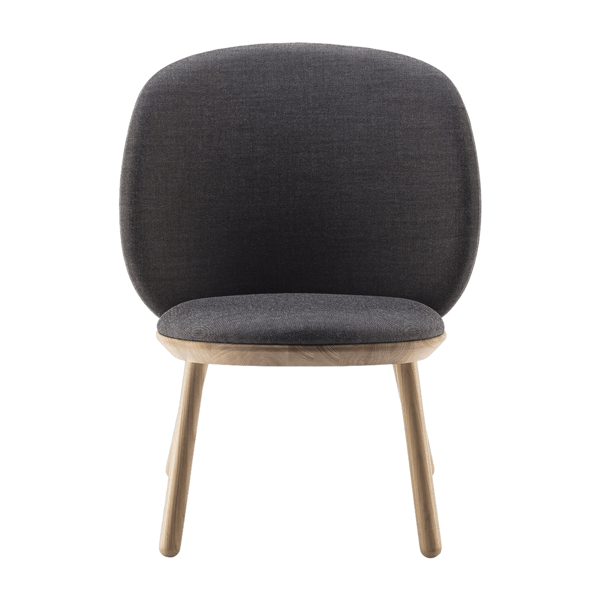Fauteuil en tissu gris Naïve - EMKO - The Cool Republic