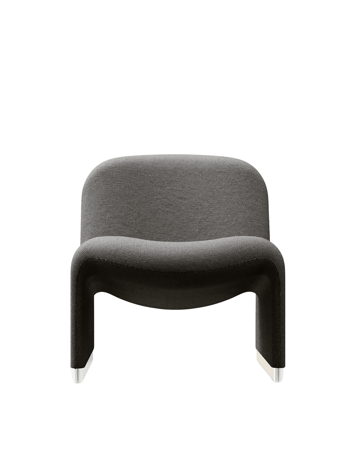 Fauteuil en tissu noir Alky - Anonima Castelli - The Cool Republic