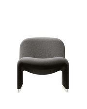 Fauteuil en tissu noir Alky - Anonima Castelli - The Cool Republic