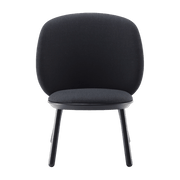 Fauteuil en tissu noir Naïve - EMKO - The Cool Republic