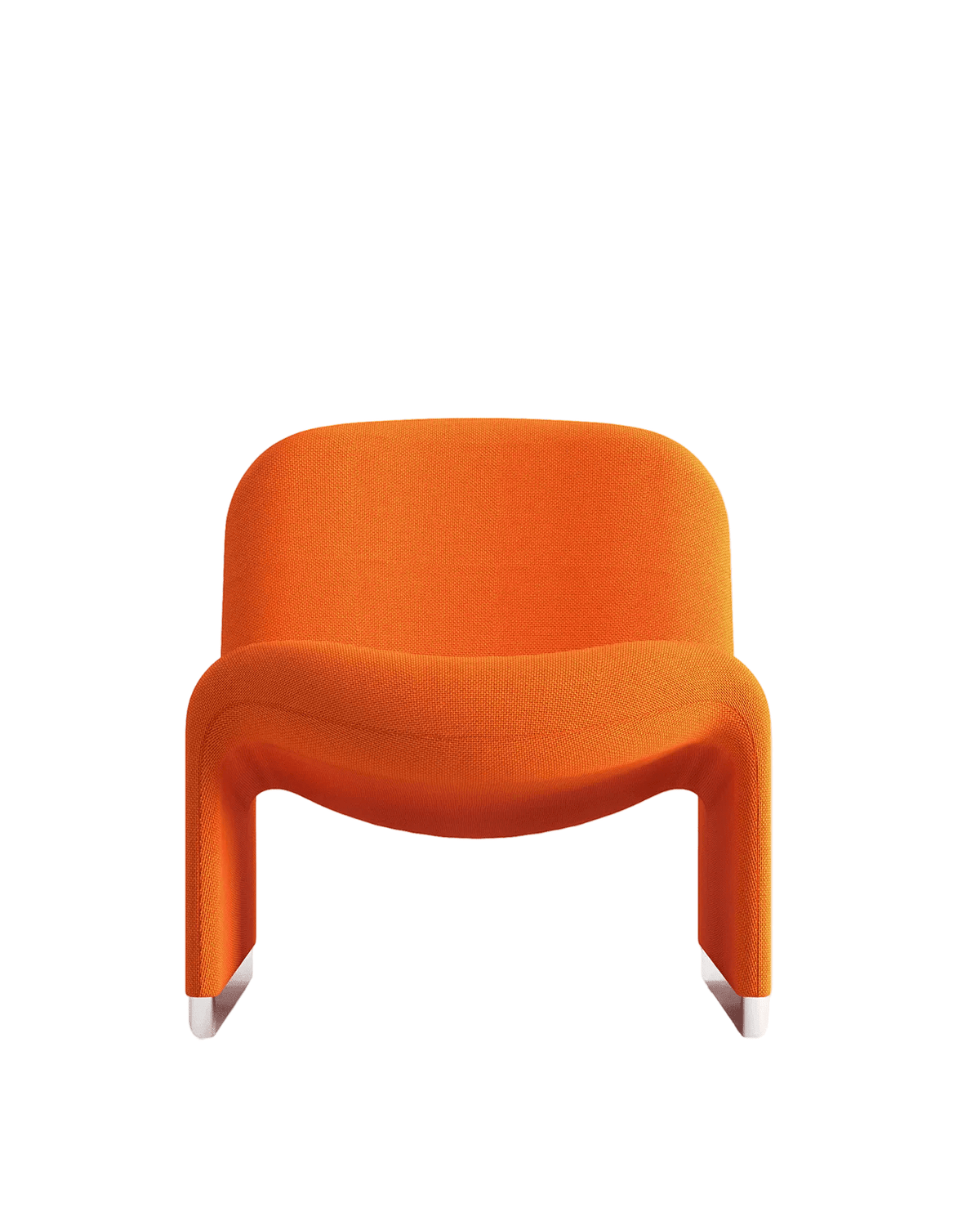 Fauteuil en tissu orange Alky - Anonima Castelli - The Cool Republic