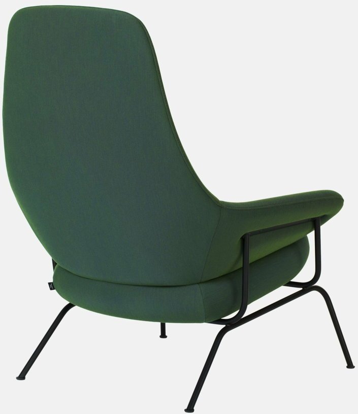 Fauteuil en tissu Peacock Hai - Hem - The Cool Republic