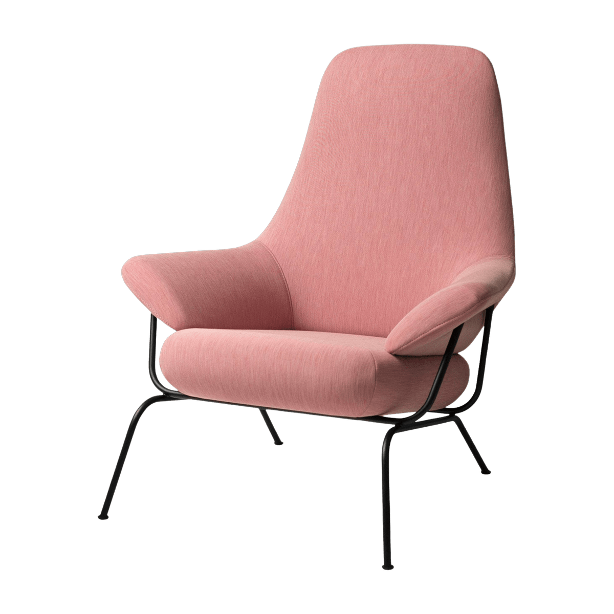 Fauteuil en tissu Pink Hai - Hem - The Cool Republic