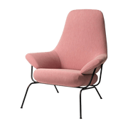 Fauteuil en tissu Pink Hai - Hem - The Cool Republic