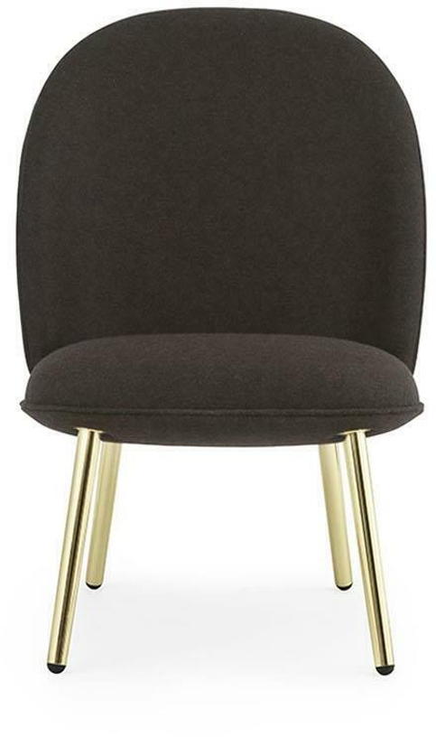 Fauteuil en tissu synergy lds40 et pieds en laiton Ace - Normann Copenhagen - The Cool Republic