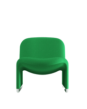 Fauteuil en tissu vert Alky - Anonima Castelli - The Cool Republic