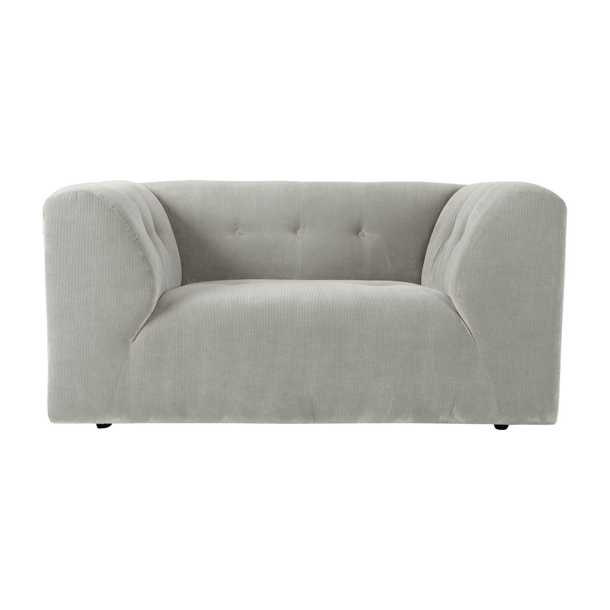 Cream corduroy armchair Vint - Hkliving - The Cool Republic