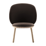 Fauteuil en velours marron Naïve - EMKO - The Cool Republic