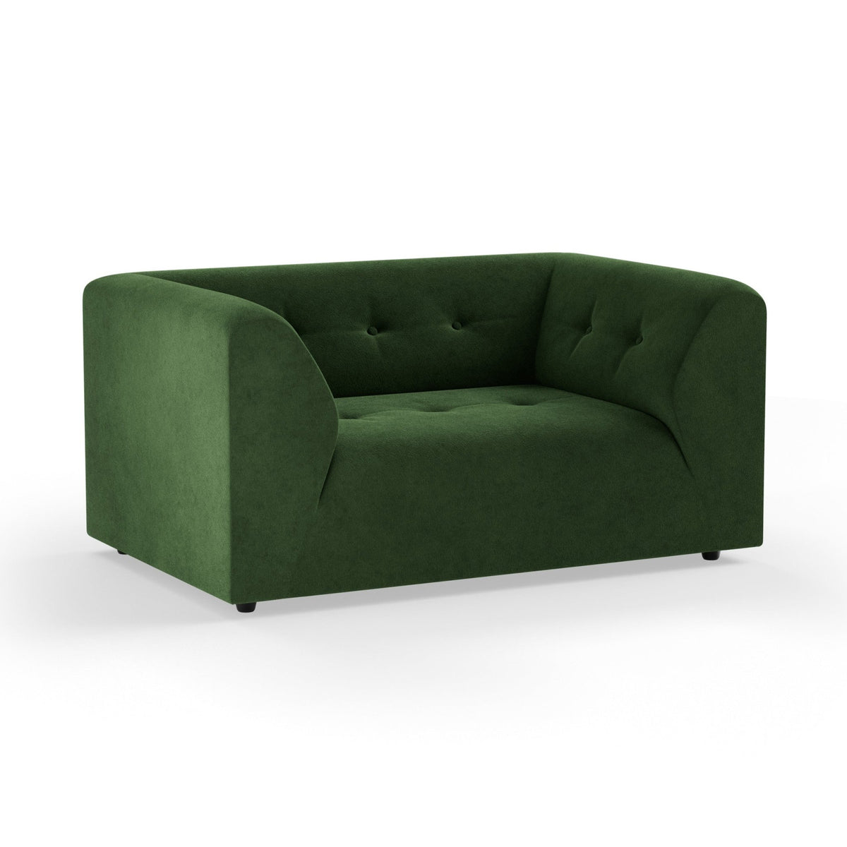 Fauteuil en velours vert Vint - Hkliving - The Cool Republic