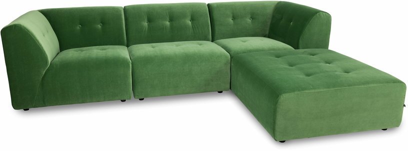 Fauteuil en velours vert Vint - Hkliving - The Cool Republic