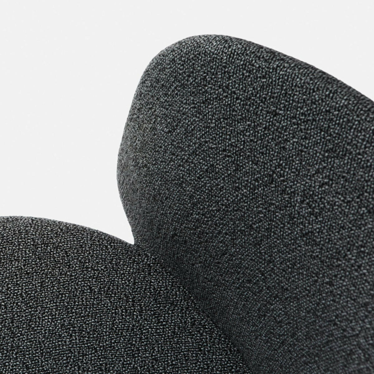 Fauteuil Graphite et piètement argenté à roulettes Kendo - Hem - The Cool Republic