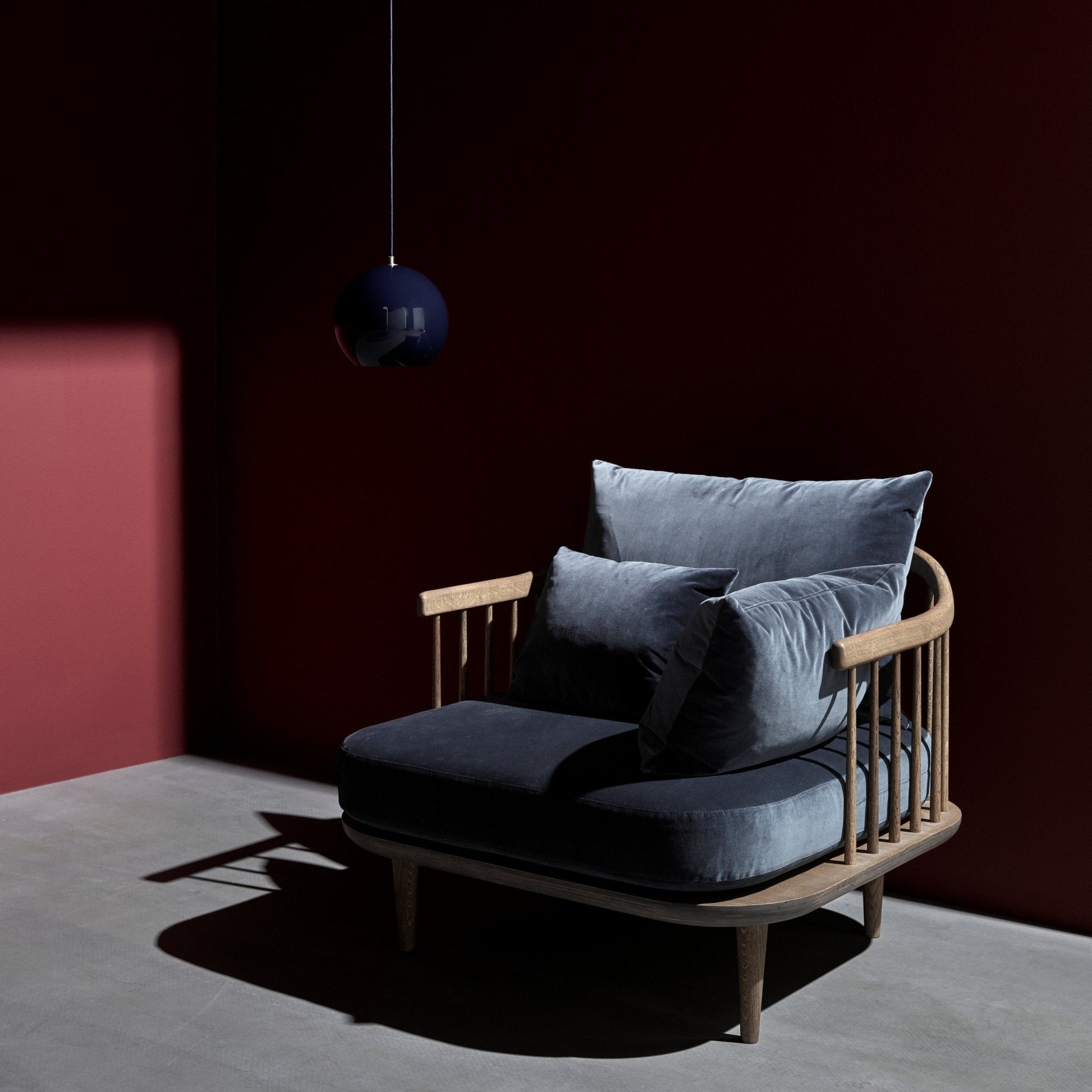 Fauteuil gris Fly SC1 - &tradition - The Cool Republic