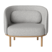 Fauteuil gris Fuuga - Bolia - The Cool Republic