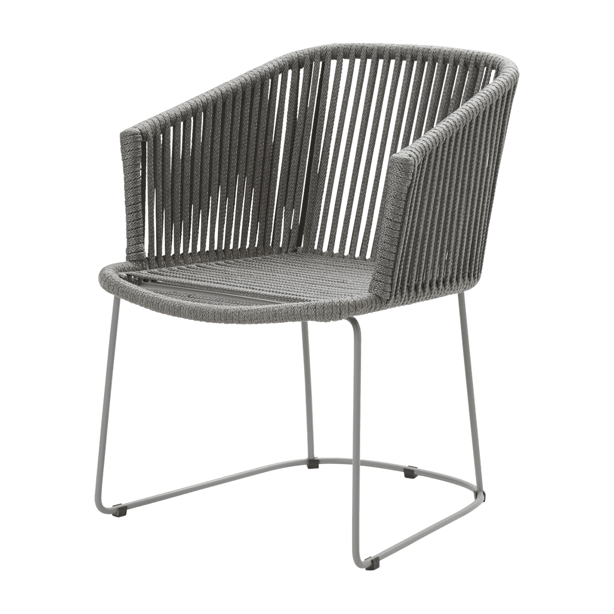 Fauteuil gris Moments - Cane-Line - The Cool Republic