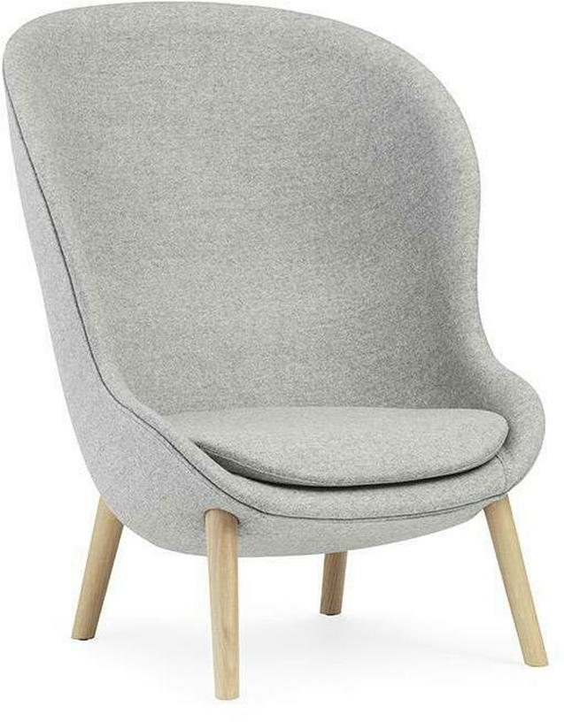 Fauteuil Hyg Lounge Chair High Oak - Normann Copenhagen - The Cool Republic