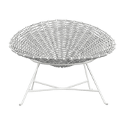 Fauteuil laqué blanc Sweet 27 - Gervasoni - The Cool Republic