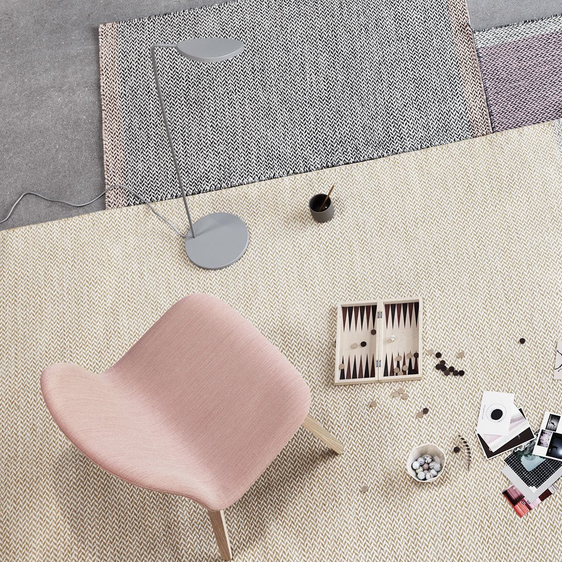 Fauteuil lounge chêne Visu - Muuto - The Cool Republic