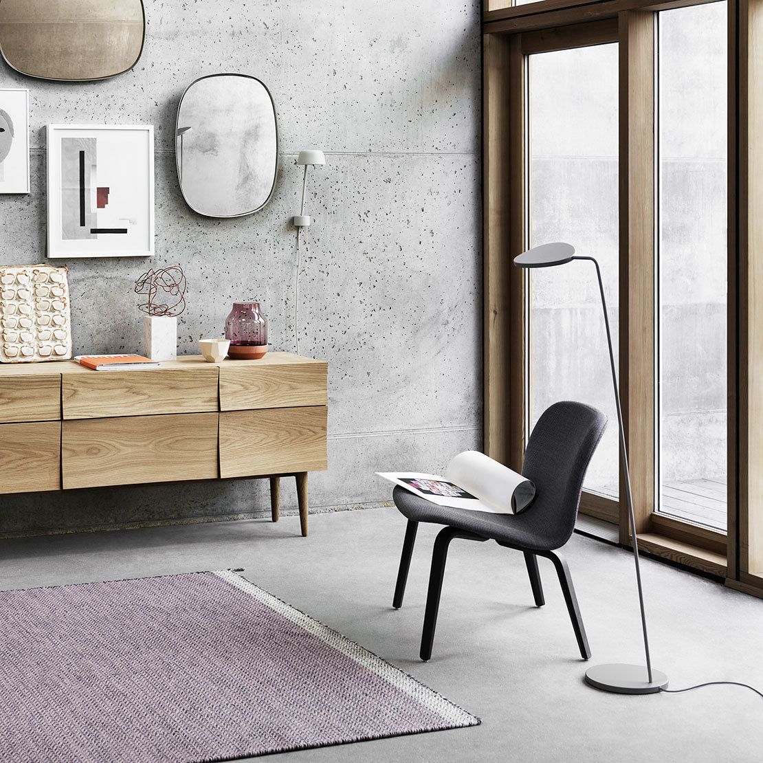Fauteuil lounge chêne Visu - Muuto - The Cool Republic