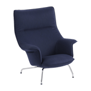 Fauteuil lounge en bleu marine Doze - Muuto - The Cool Republic
