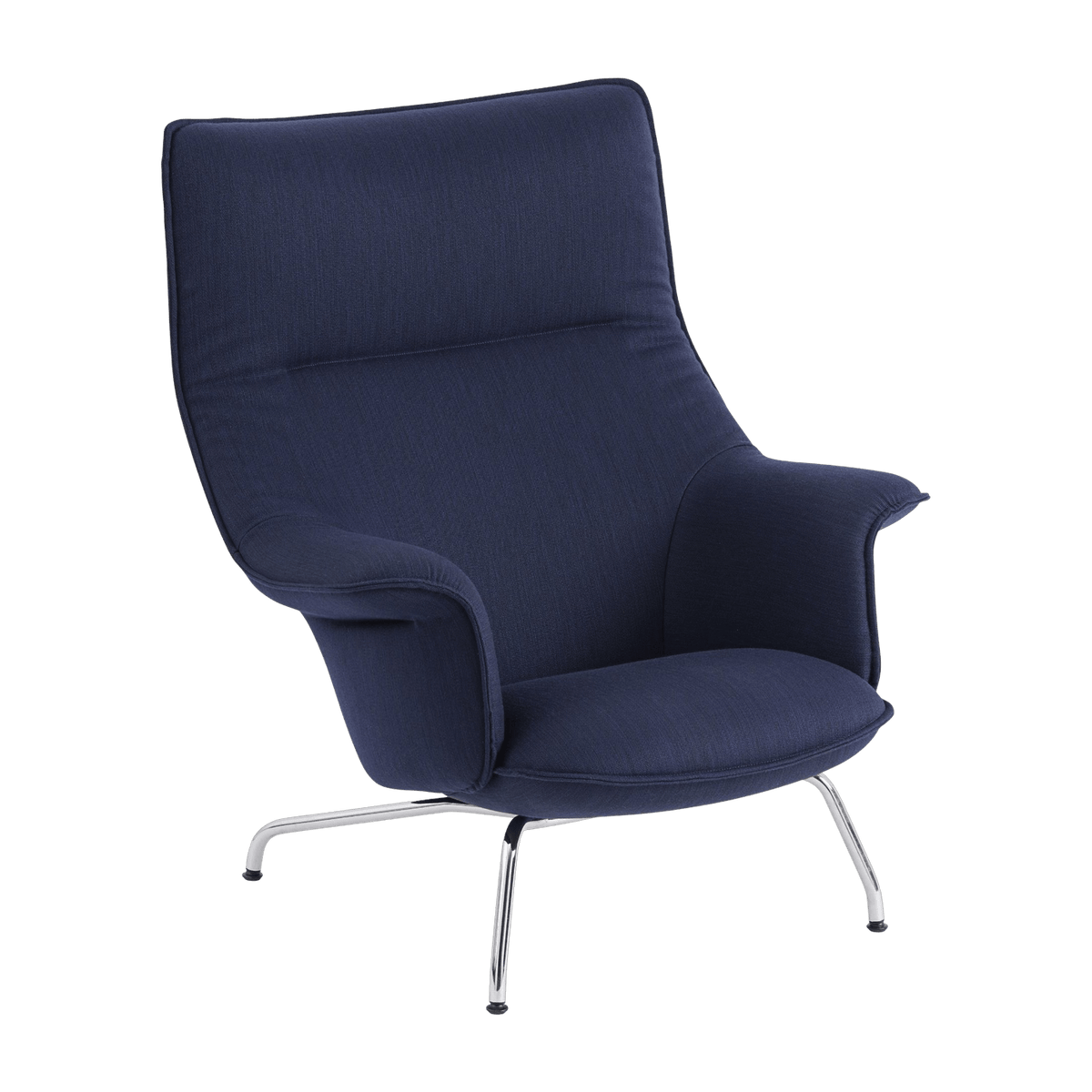 Fauteuil lounge en bleu marine Doze - Muuto - The Cool Republic