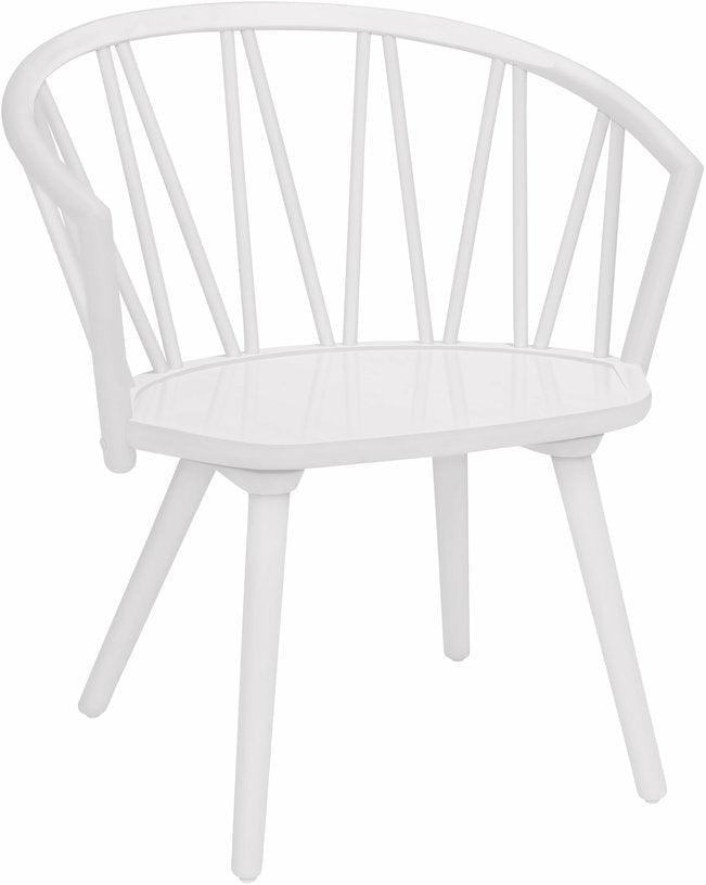 Fauteuil lounge en bouleau blanc ZigZag - Hans K - The Cool Republic