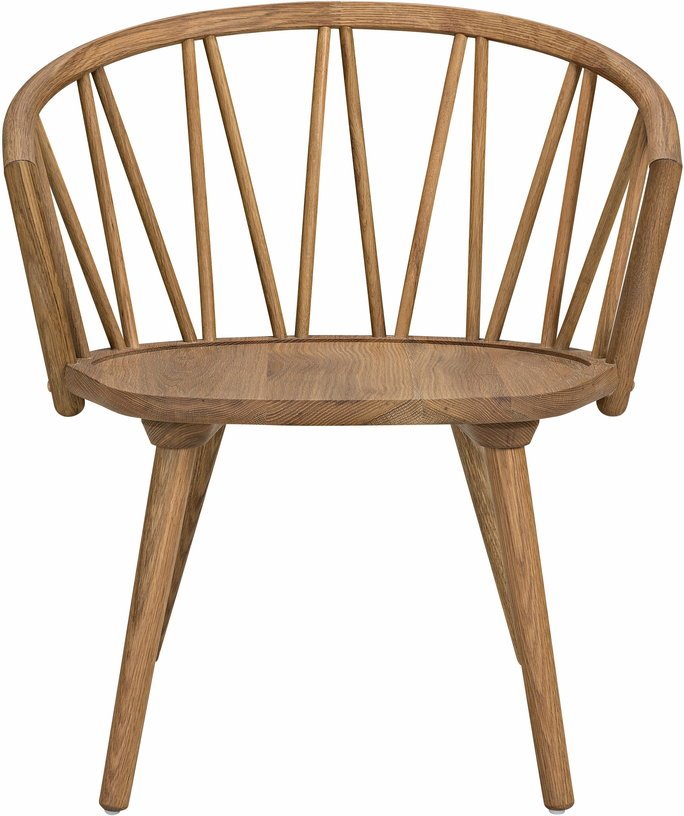 Fauteuil lounge en chêne huilé ZigZag - Hans K - The Cool Republic