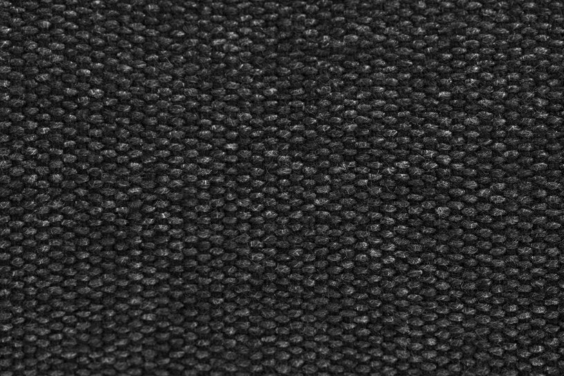 Fauteuil lounge en coton anthracite et acier Puffy - Hem - The Cool Republic