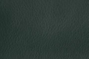 Fauteuil lounge en cuir vert foncé et acier Puffy - Hem